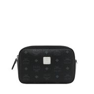 MCM Camera Bag In Visetos Original Black