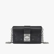 MCM Mini Tracy Crossbody In Mix Visetos Black