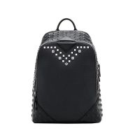 MCM Medium Duke Backpack In Honshu Leather Black