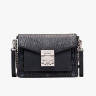 MCM Mini Patricia Crossbody In Visetos Black