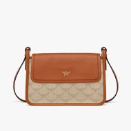 MCM Small Himmel Crossbody in Lauretos Beige